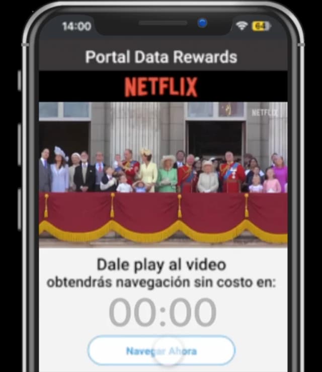Recompensa de datos